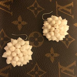 New Handmade White Shell Earrings